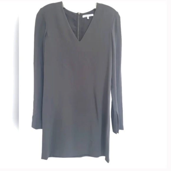 Helmut Lang Dresses & Skirts - Helmut Lang V Neck Mini Shift Dress XS